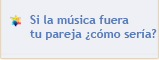 si la musica fuera tu pareja